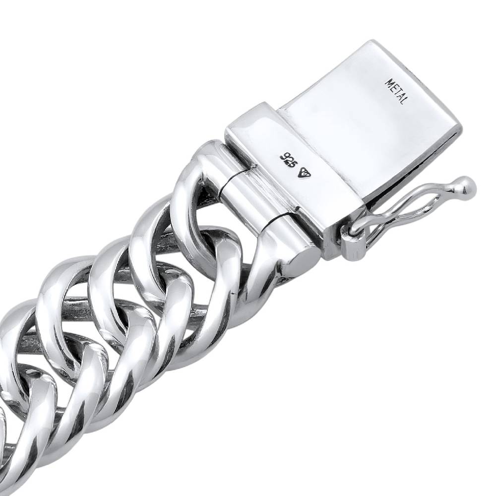 Kuzzoi Panzer-Armband Basic Boxverschluss