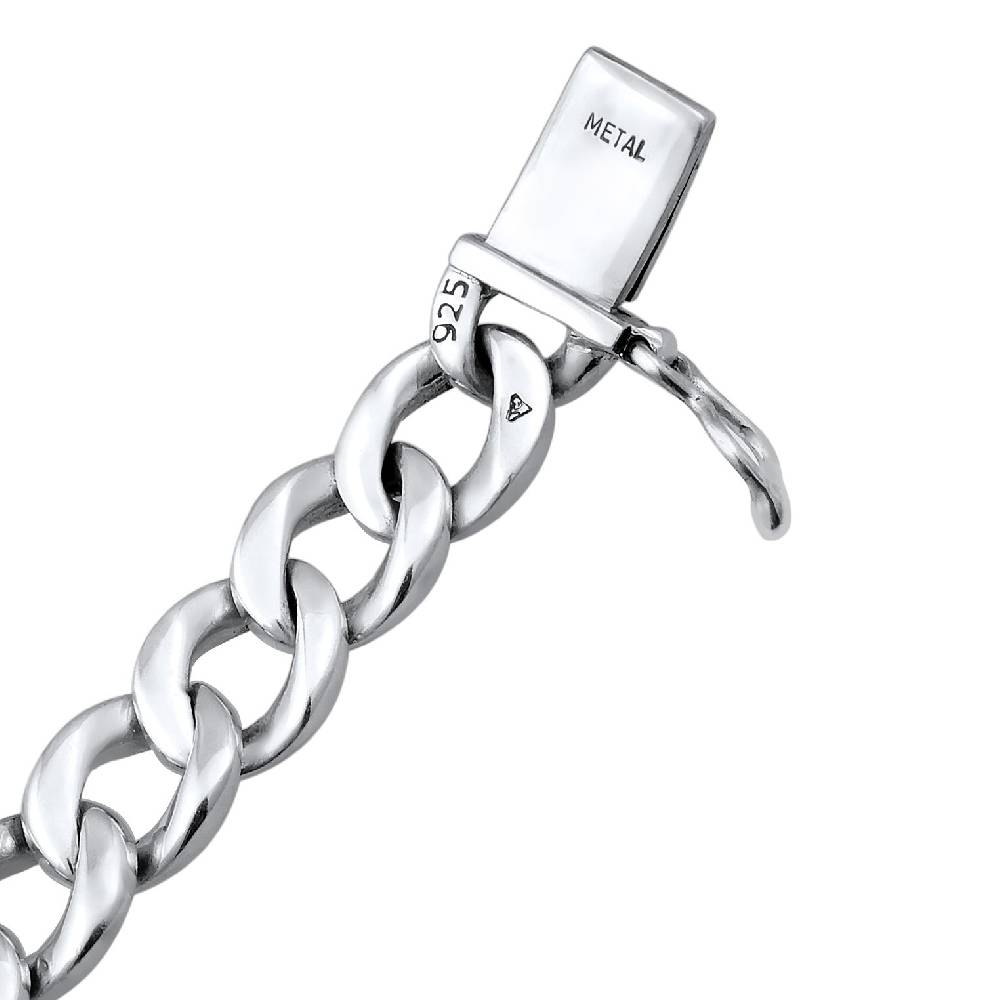 Kuzzoi Panzer-Armband Kastenverschluss