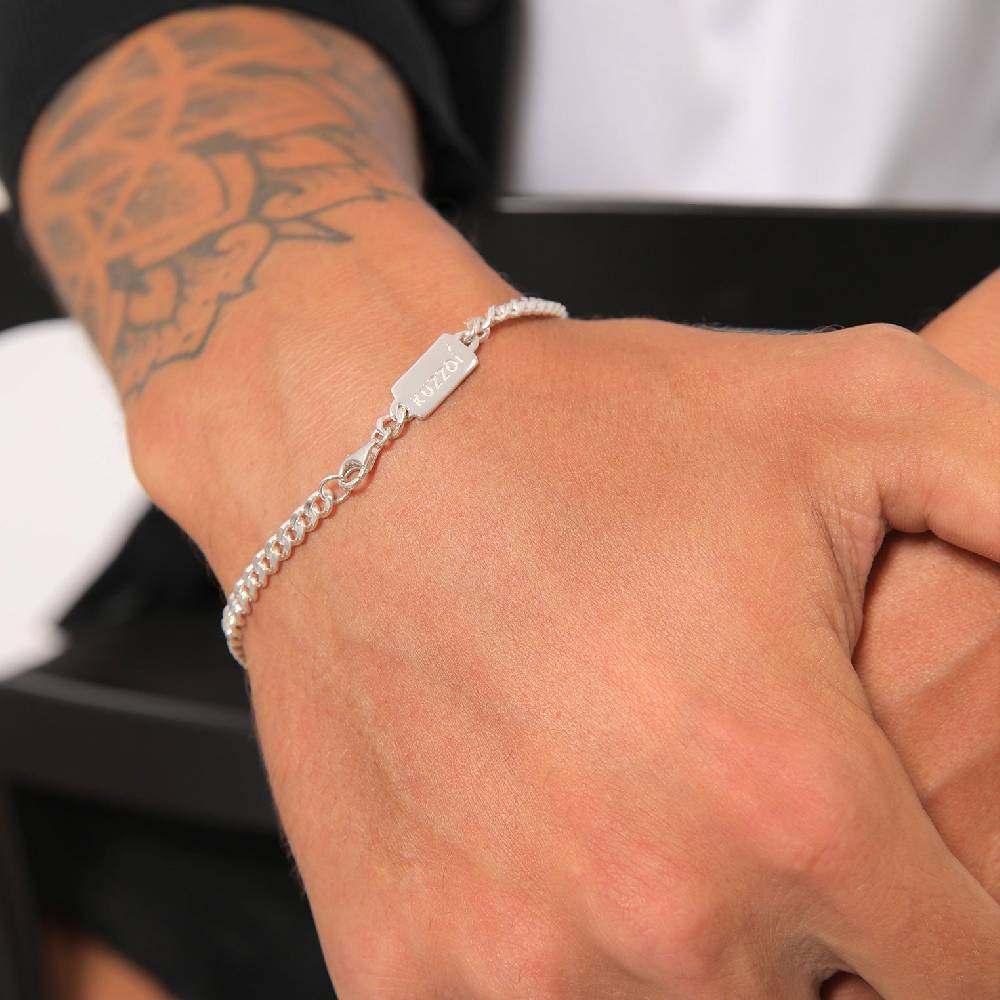 Kuzzoi Panzer-Armband Massiv Basic