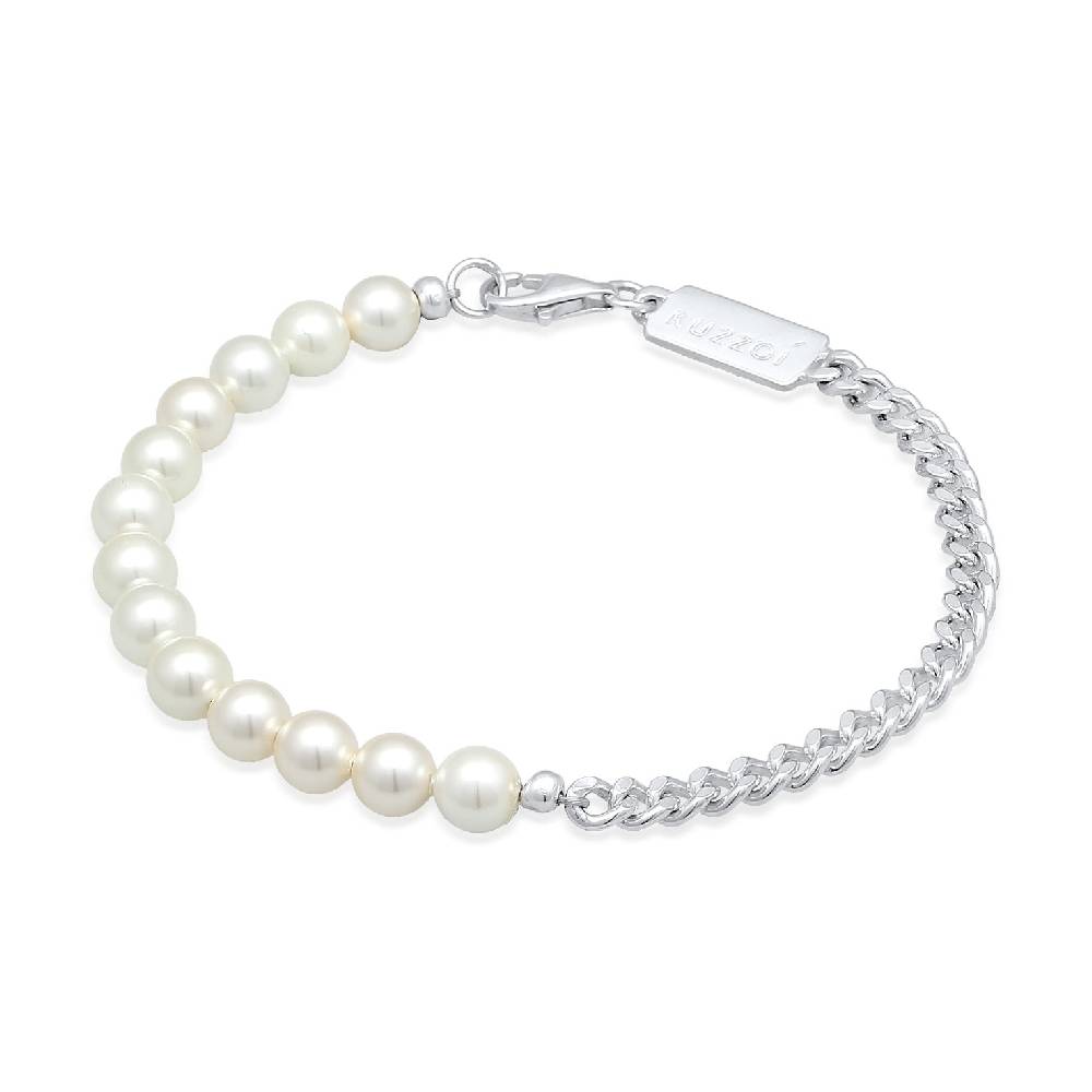 Kuzzoi Panzer-Armband | Muschelkernperlen