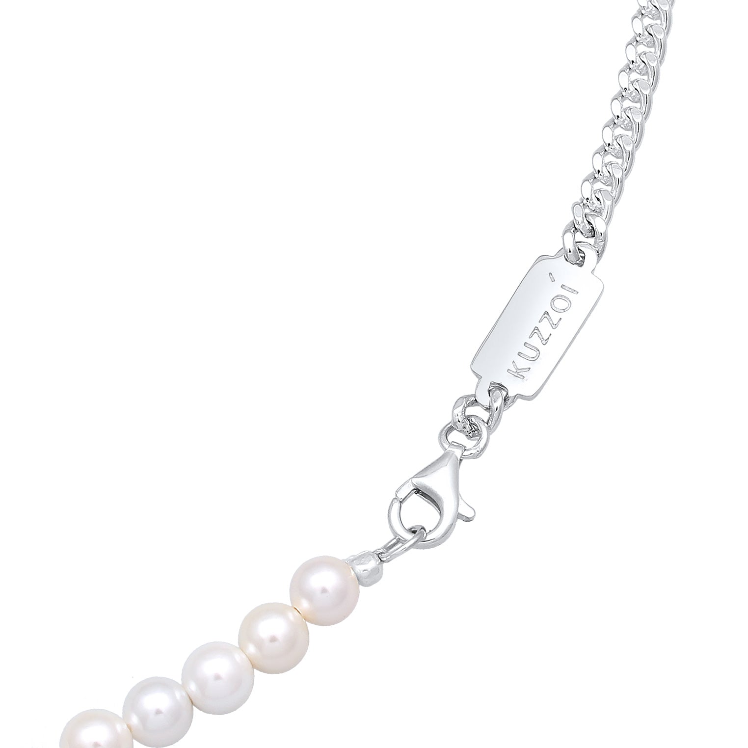 Kuzzoi Panzer-Halskette Perlen