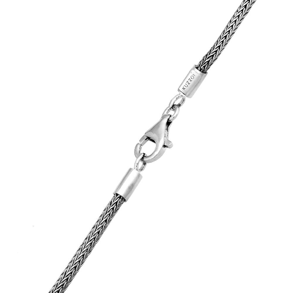 Kuzzoi Schlangen-Halskette Kreuz