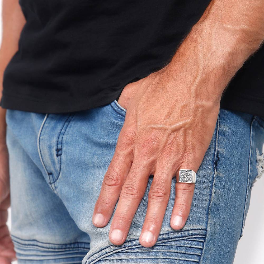 Kuzzoi Siegelring Anker