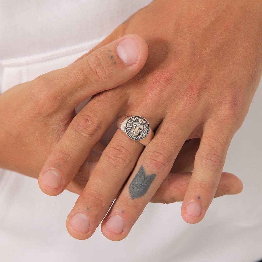 Kuzzoi Siegelring Löwe