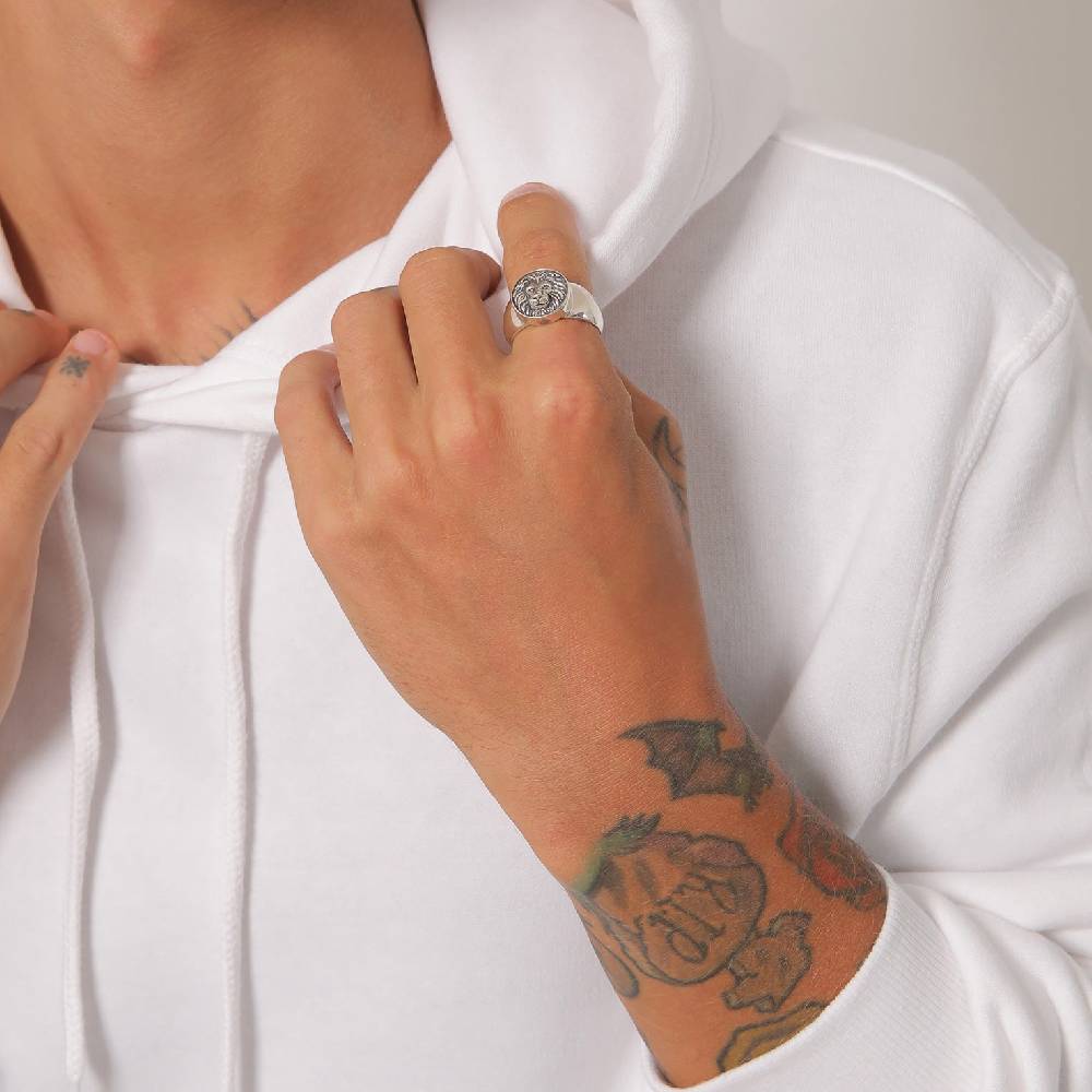 Kuzzoi Siegelring Löwe