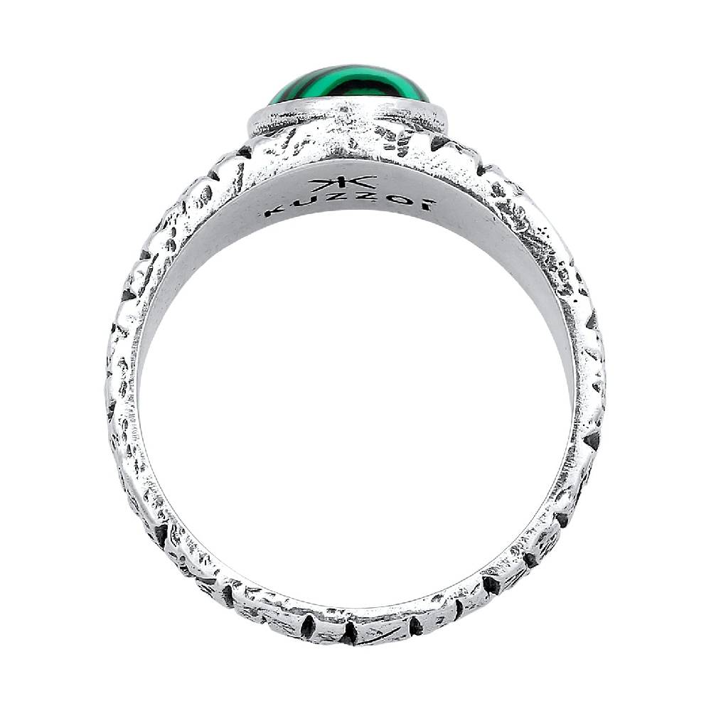 Kuzzoi Siegelring | Malachit (Grün)