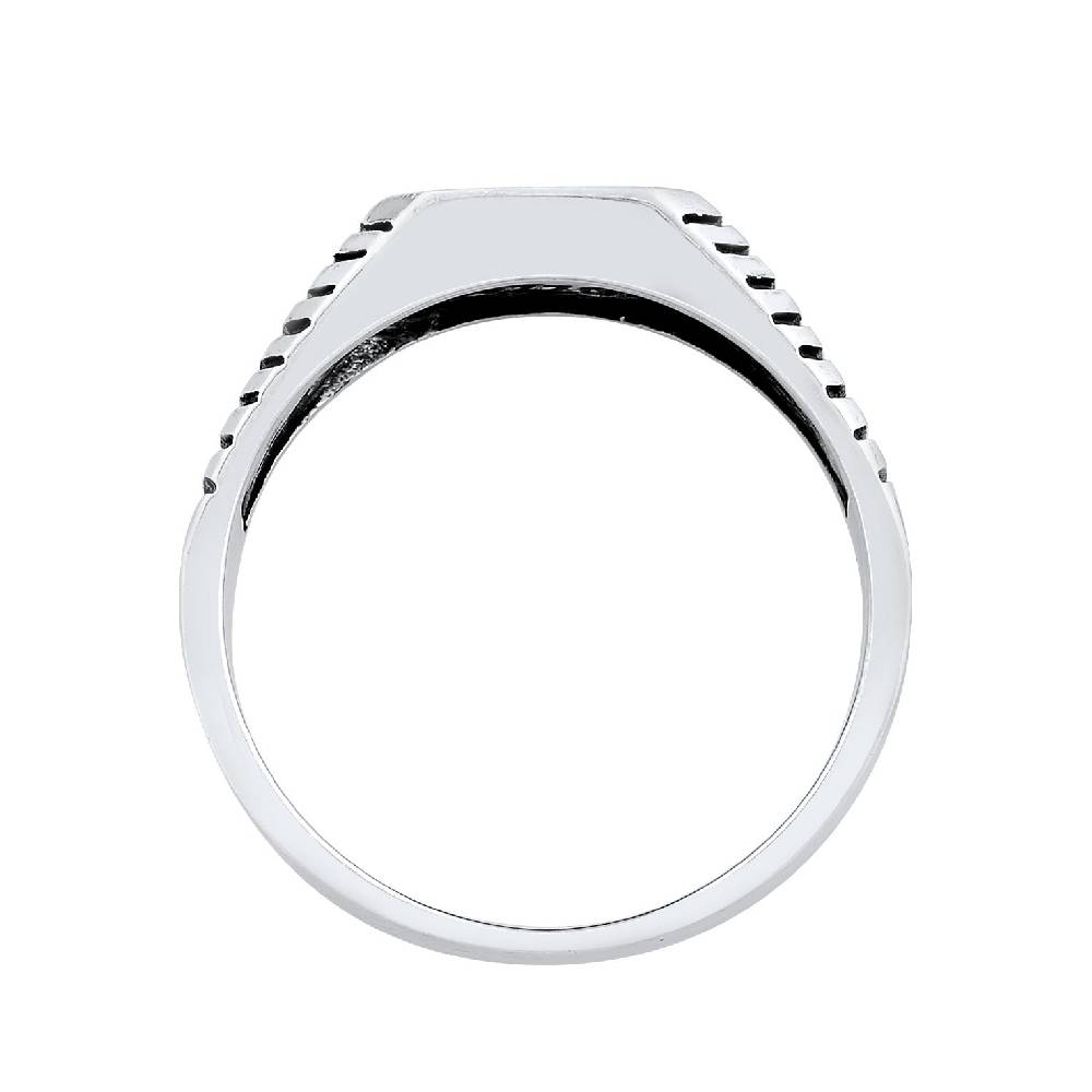 Kuzzoi Siegelring Quadrat | Sodalith (Blau)