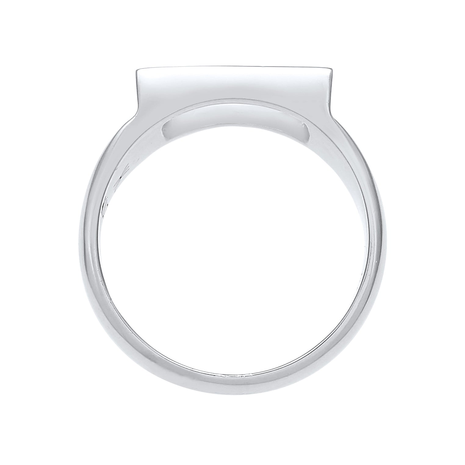 Kuzzoi Siegelring Rechtecker Minimal