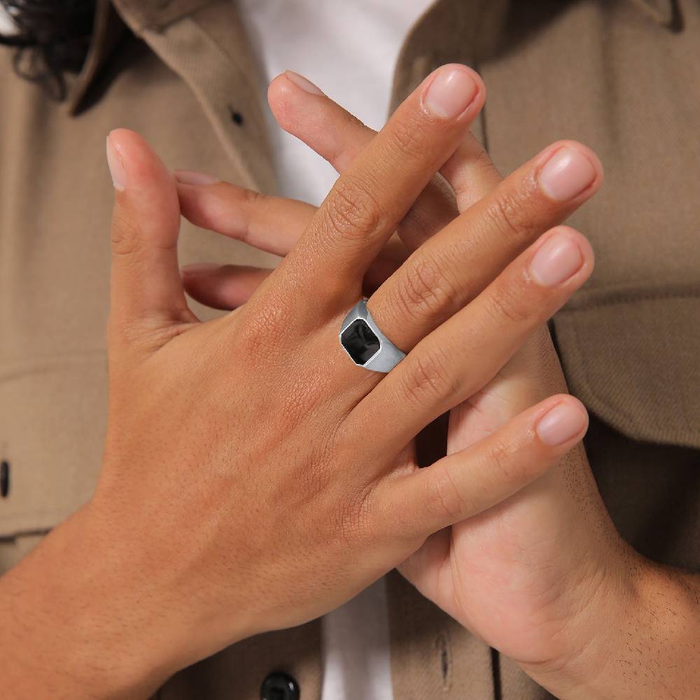 Kuzzoi Siegelring Trend | Emaille