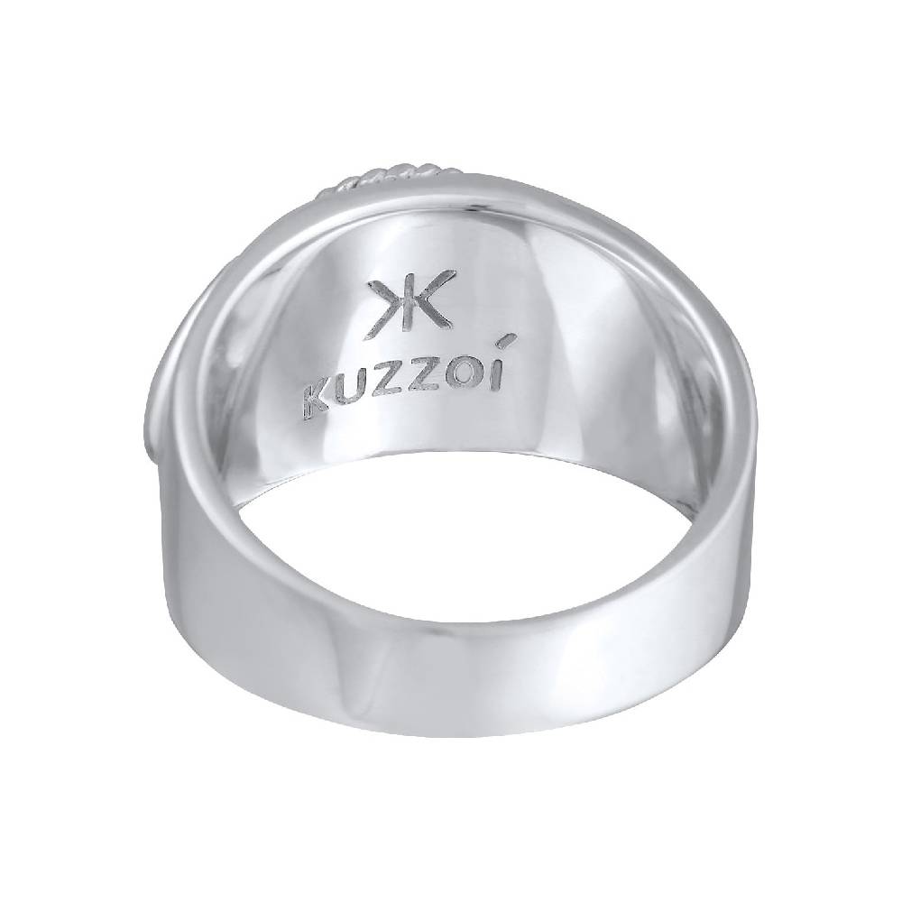 Kuzzoi Siegelring Vintage | Howlith (Türkis)