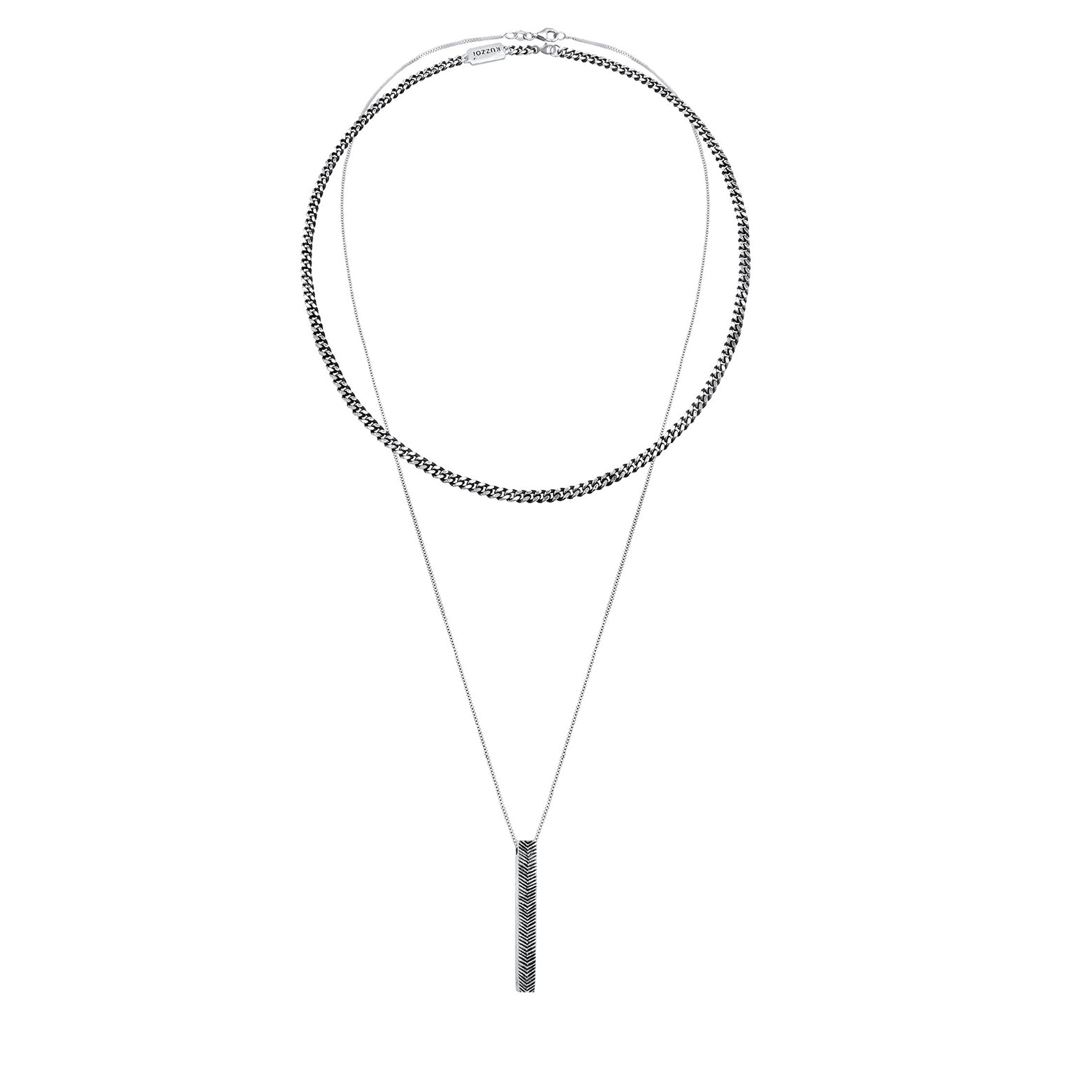 Kuzzoi Venezianer-Halskette Barren Anhänger