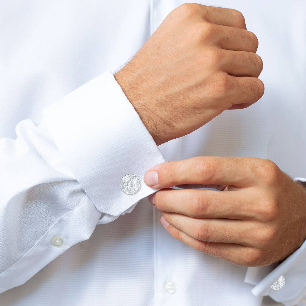 Kuzzoi Schmuckset Manschettenknöpfe Krawattennadel Organic