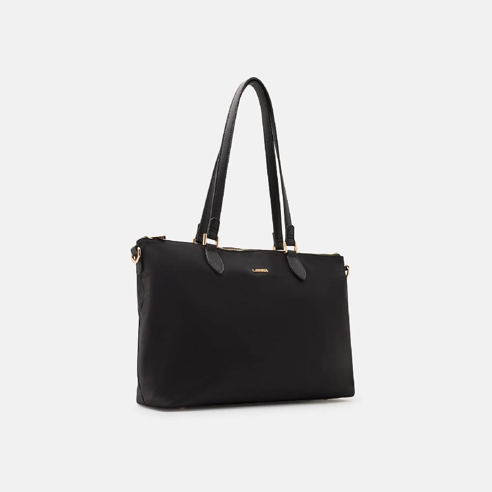 L. Credi Alena Shopper Schwarz