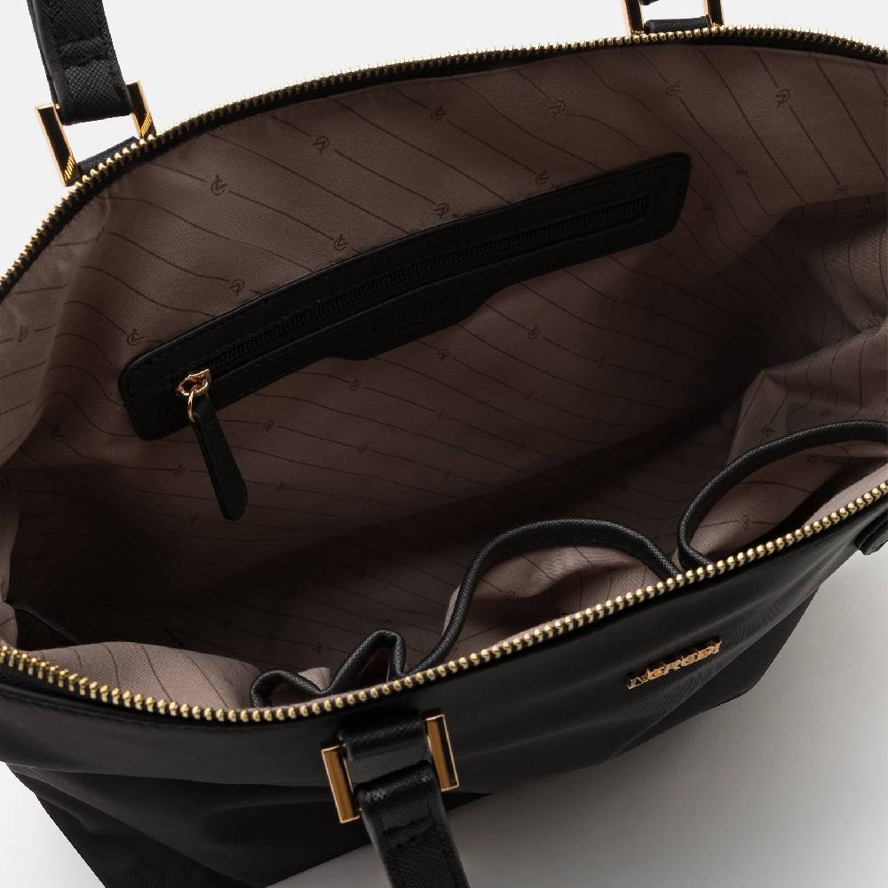 L. Credi Alena Shopper Schwarz