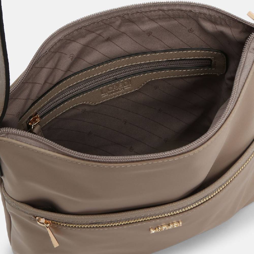 L. Credi Alena Umhängetasche Beige