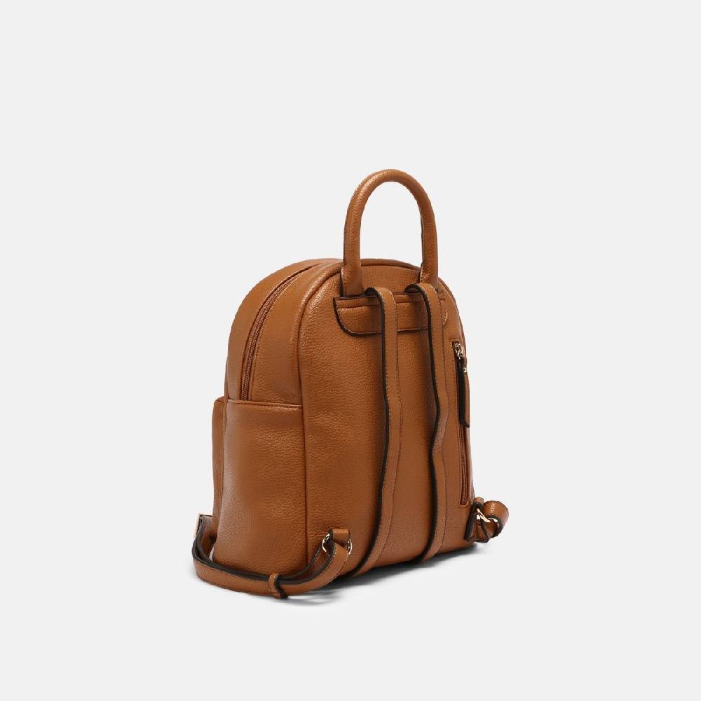L. Credi Budapest Rucksack Cognac