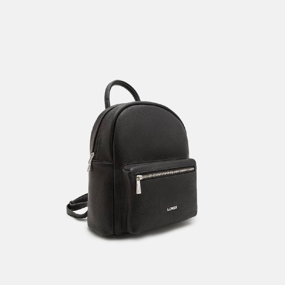 L. Credi Budapest Rucksack Schwarz
