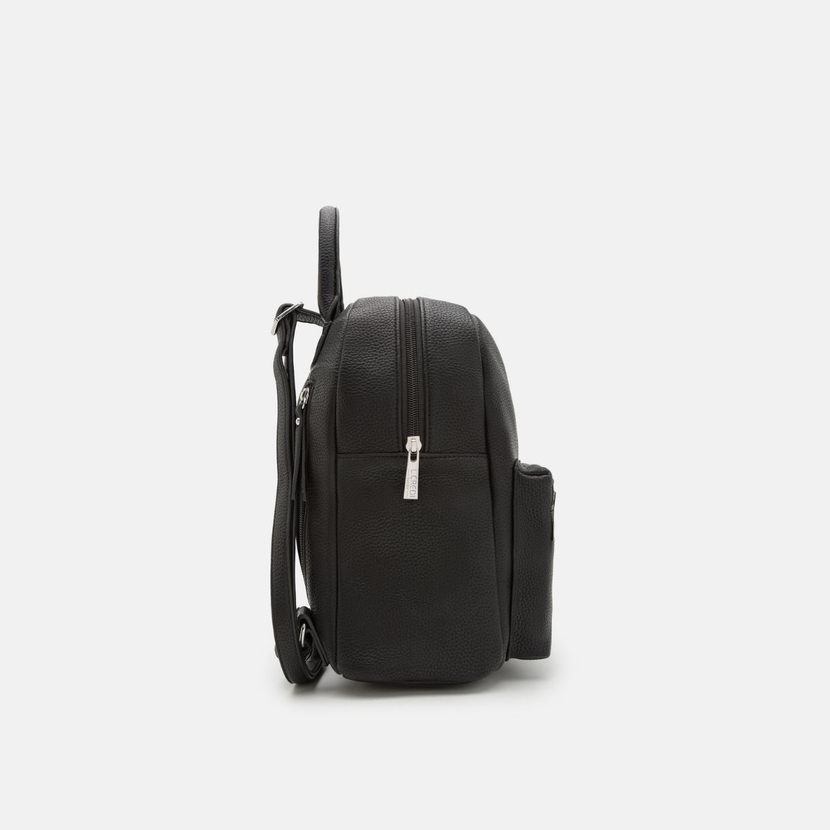 L. Credi Budapest Rucksack Schwarz