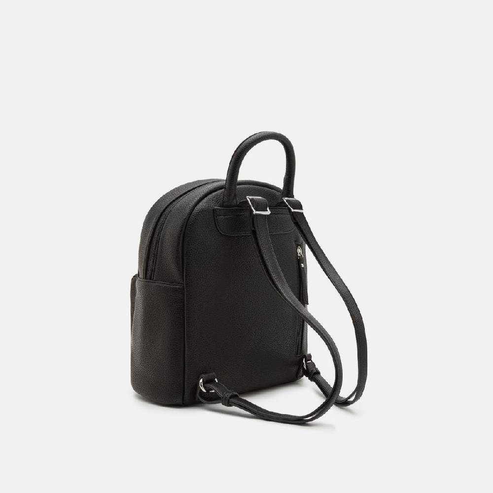 L. Credi Budapest Rucksack Schwarz