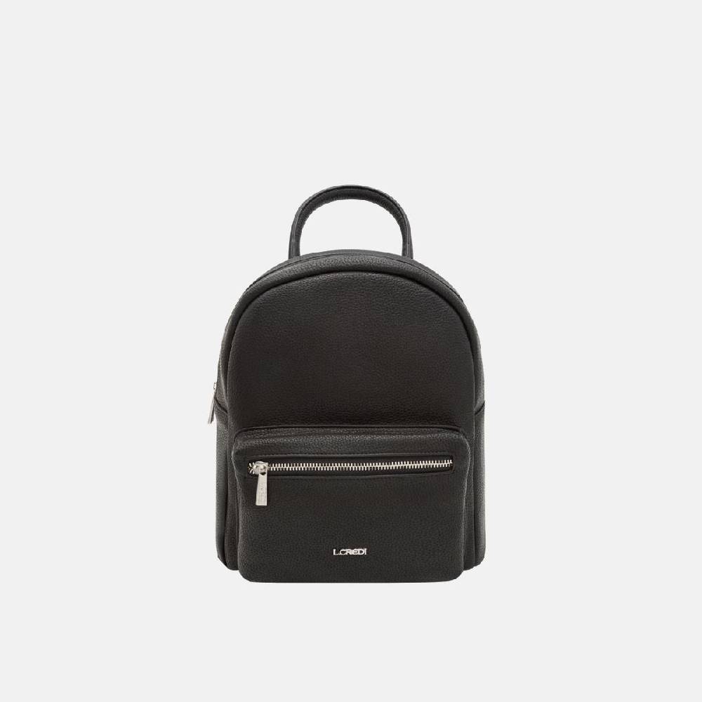L. Credi Budapest Rucksack schwarz