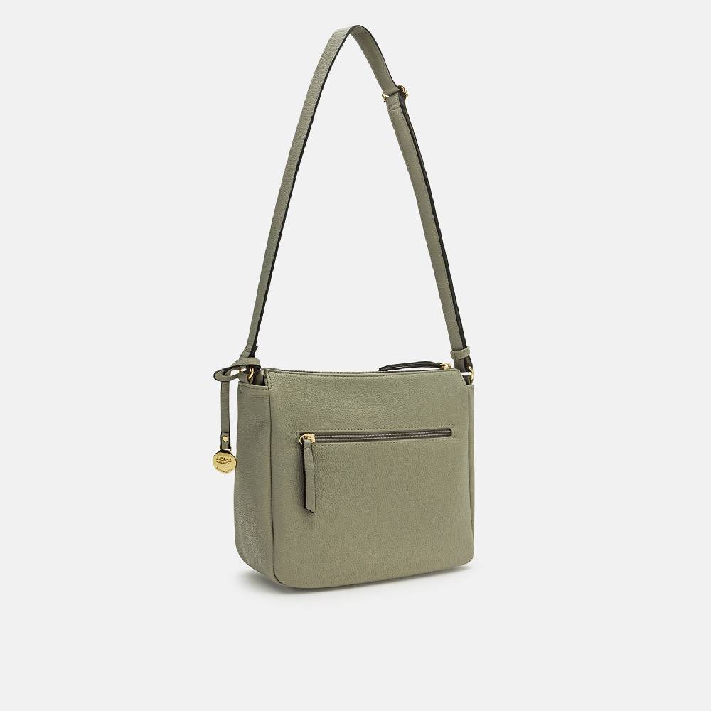 L. Credi Budapest Umhängetasche Stone