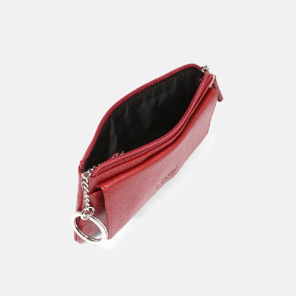 L. Credi Clara Schlüsseletui Rot