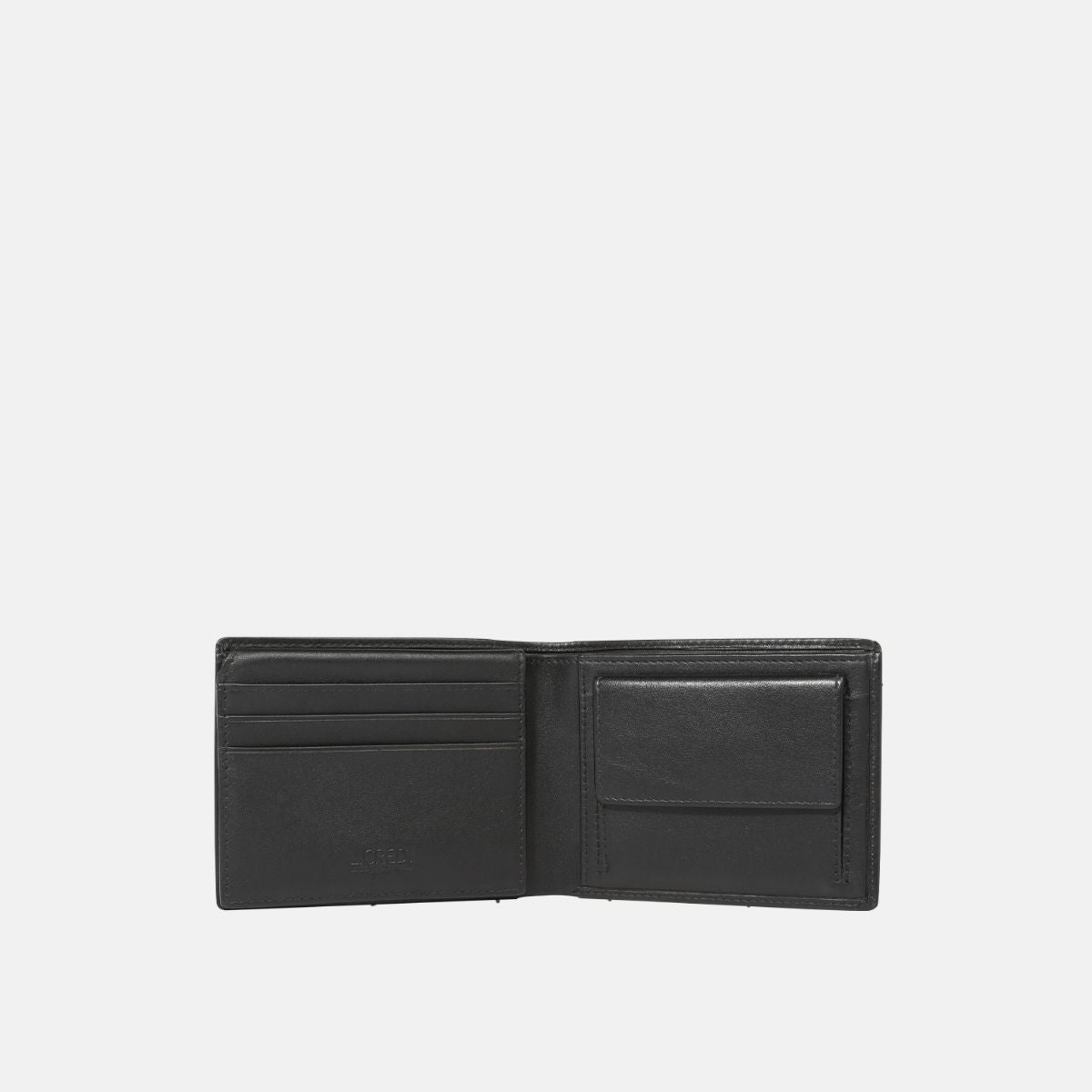 L. Credi David Portemonnaie Schwarz