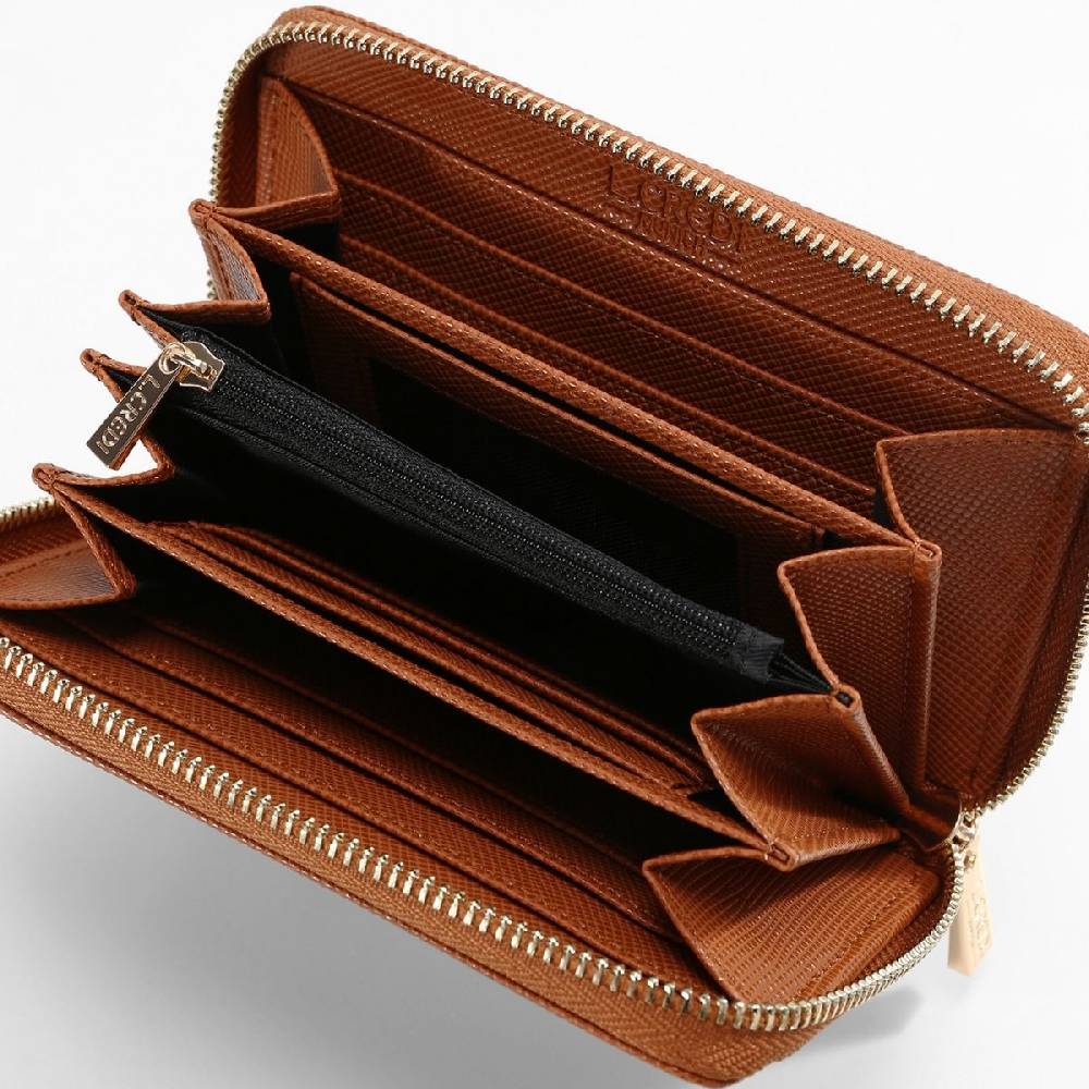 L. Credi Ebba Portemonnaie Cognac