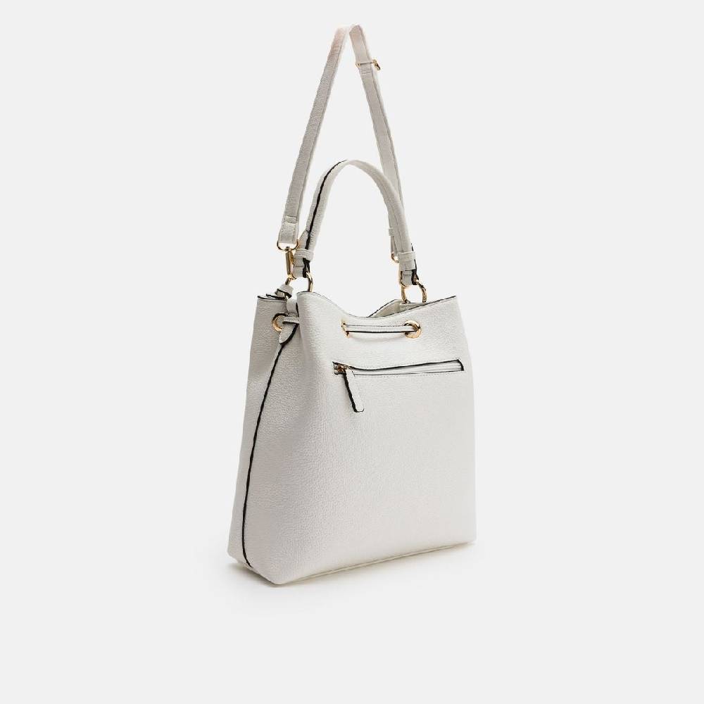 L. Credi Ebony Hobo Weiss