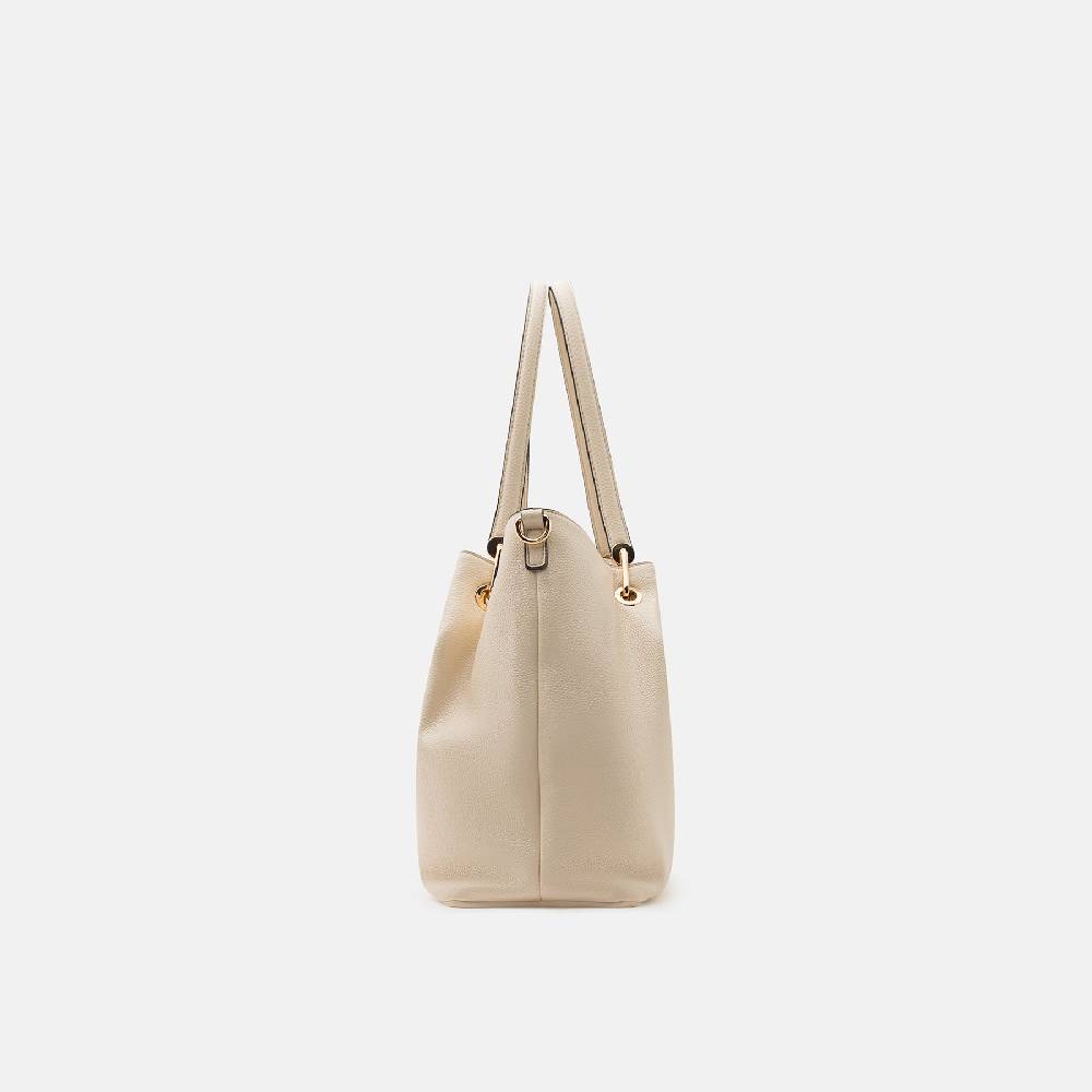 L. Credi Ebony Shopper Creme
