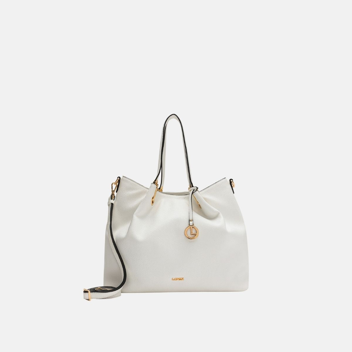 L. Credi Ebony Shopper weiss