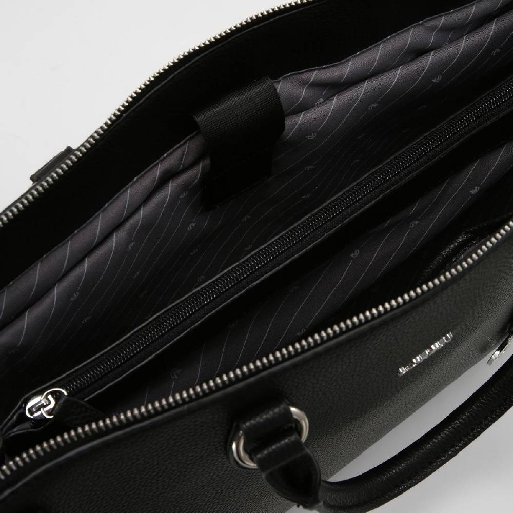 L. Credi Ella Henkeltasche Schwarz