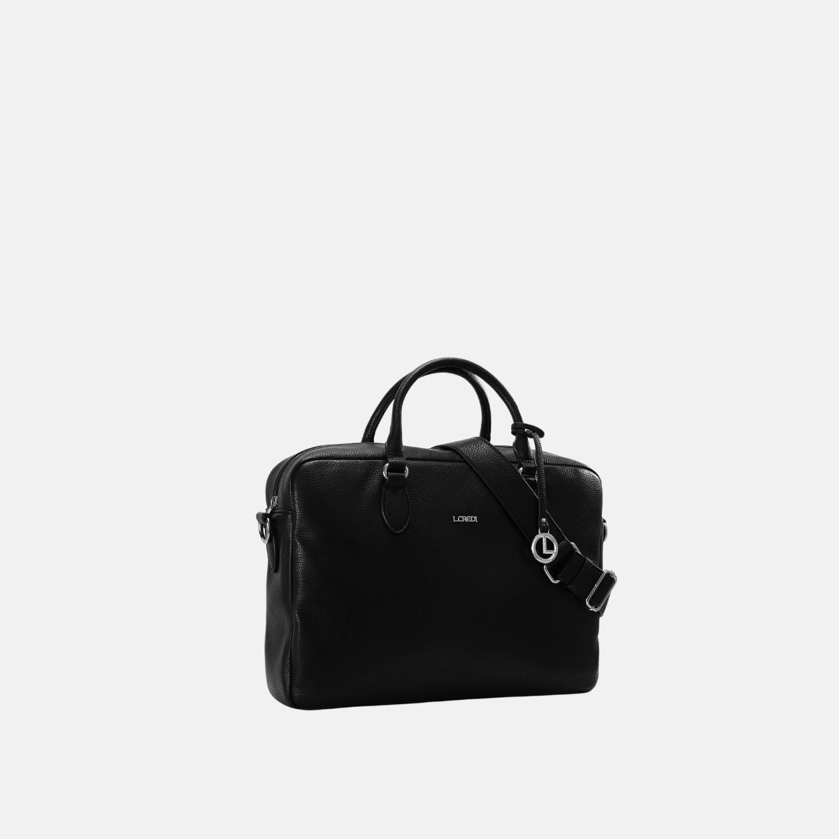 L. Credi Ella Henkeltasche Schwarz