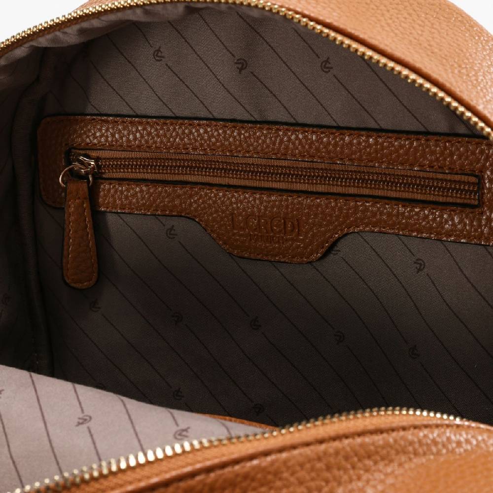 L. Credi Ella Rucksack Cognac