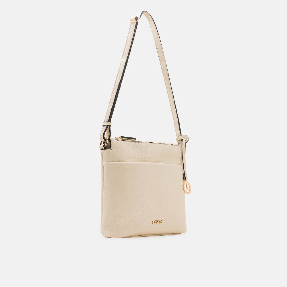 L. Credi Ella Umhängetasche Creme