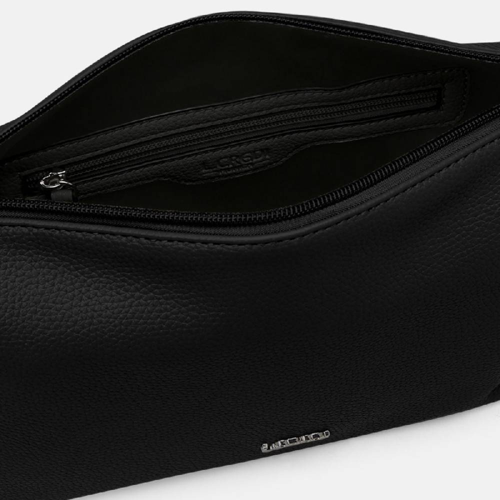 L. Credi Ella Umhängetasche Schwarz