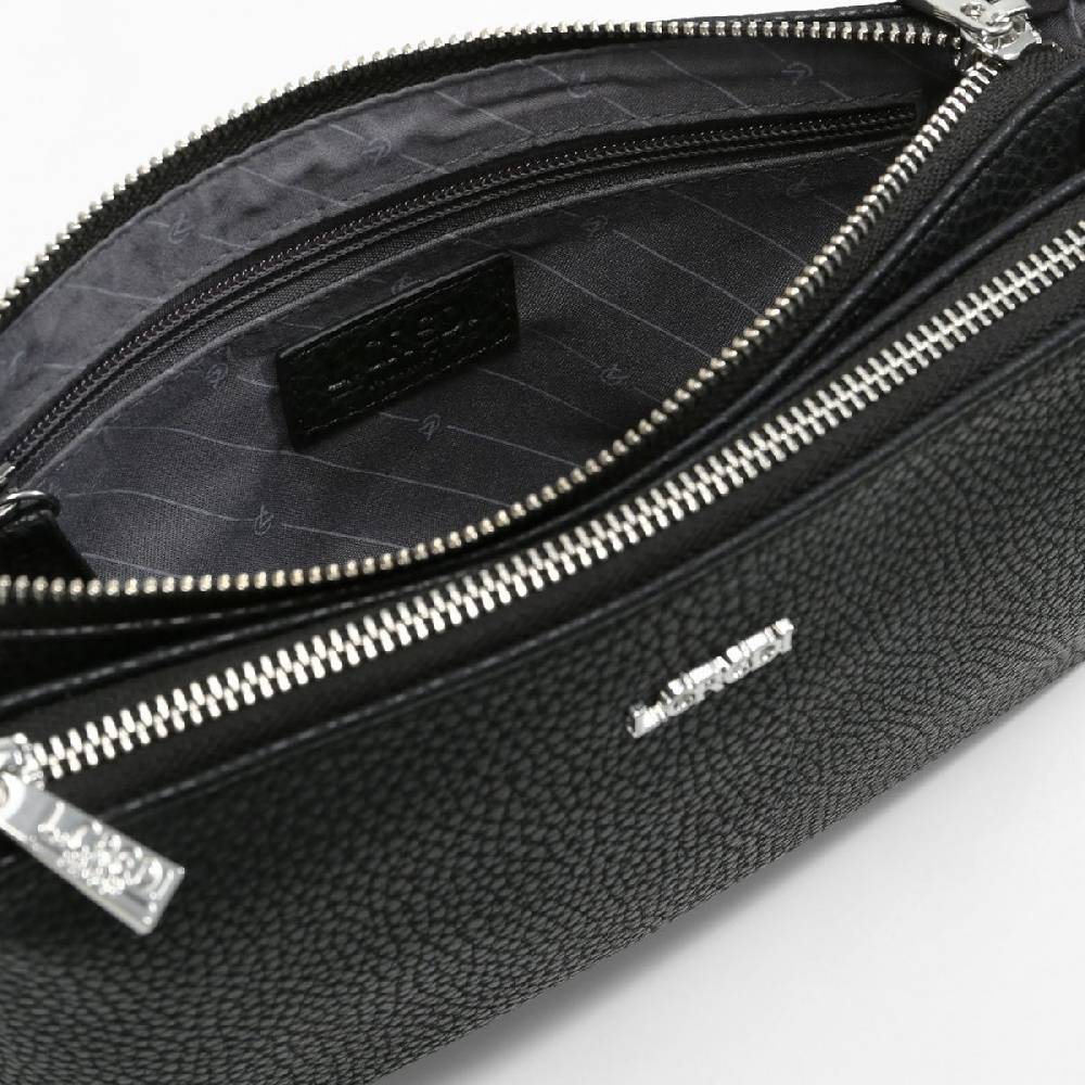 L. Credi Ella Umhängetasche Schwarz