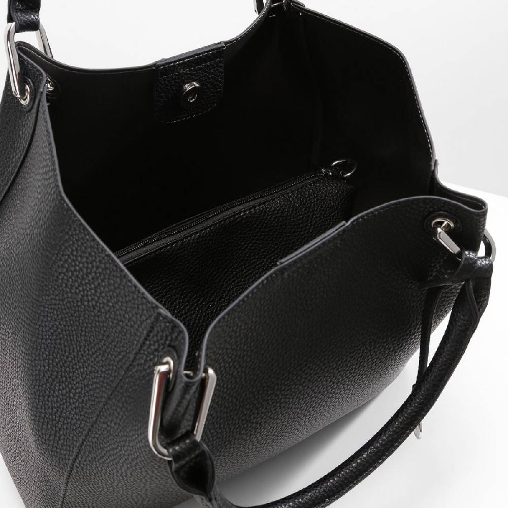 L. Credi Ember Henkeltasche Schwarz