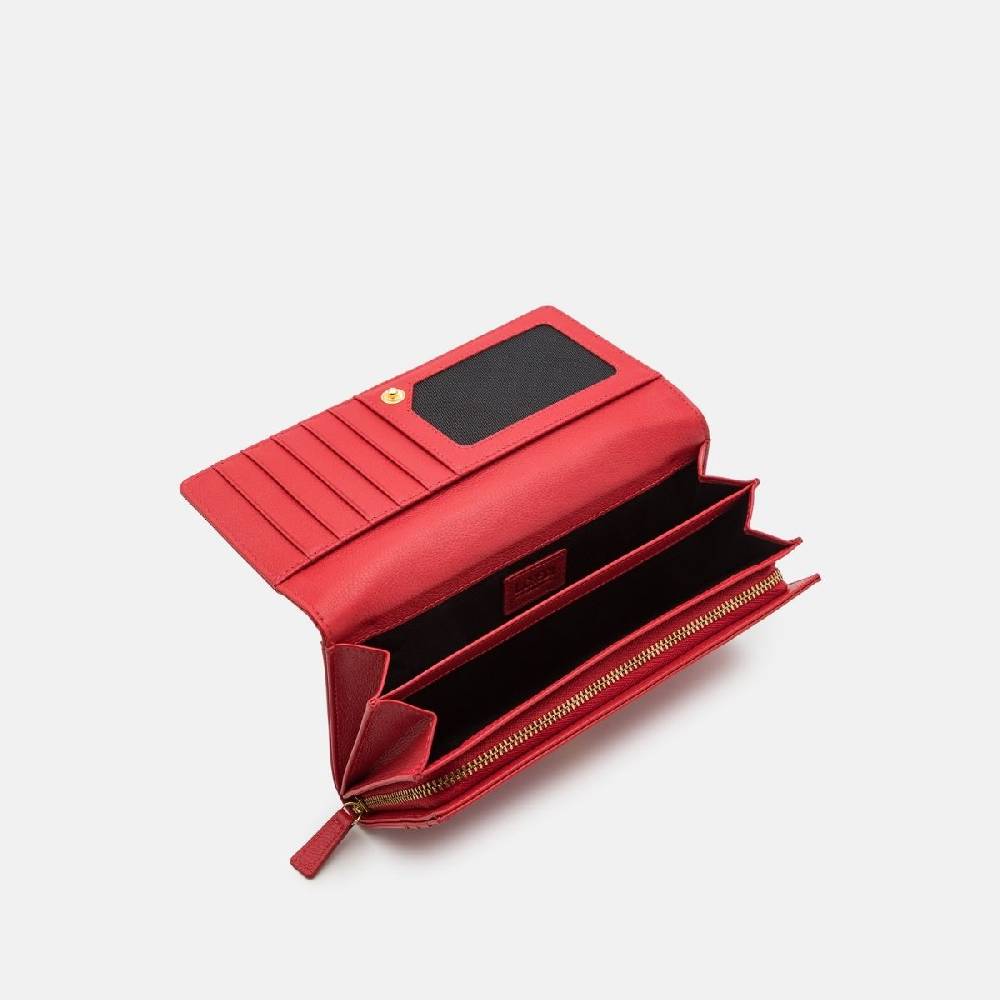L. Credi Evelyn Portemonnaie Rot