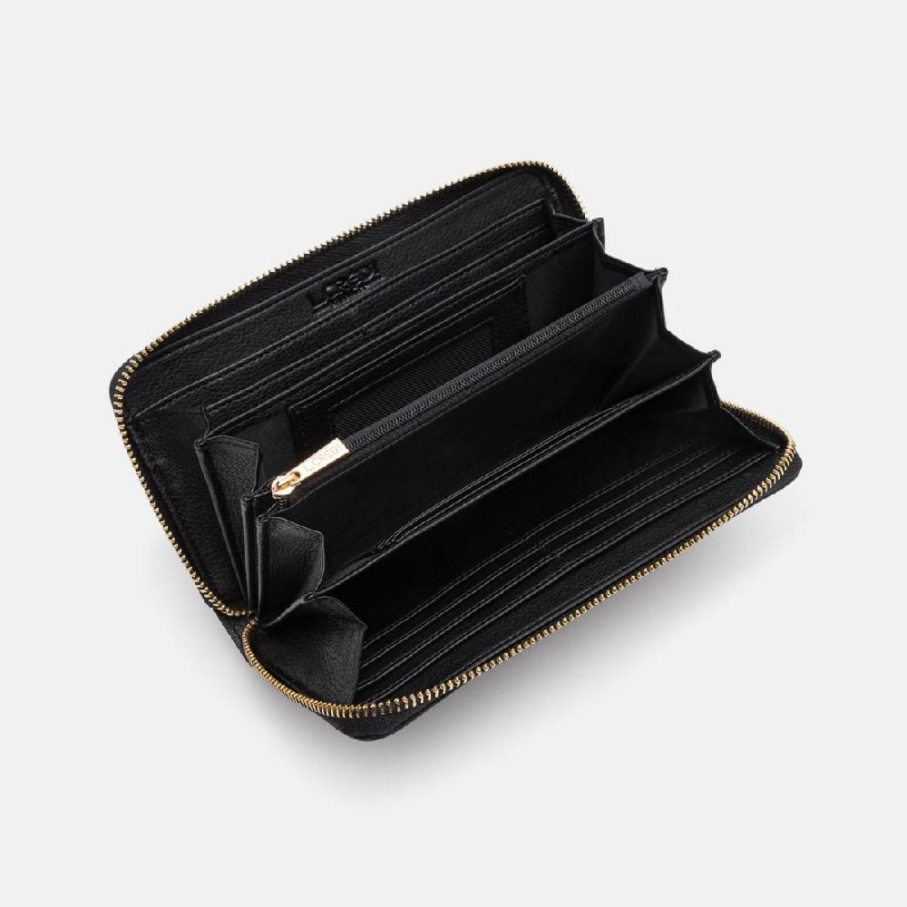 L. Credi Filiberta Portemonnaie Schwarz