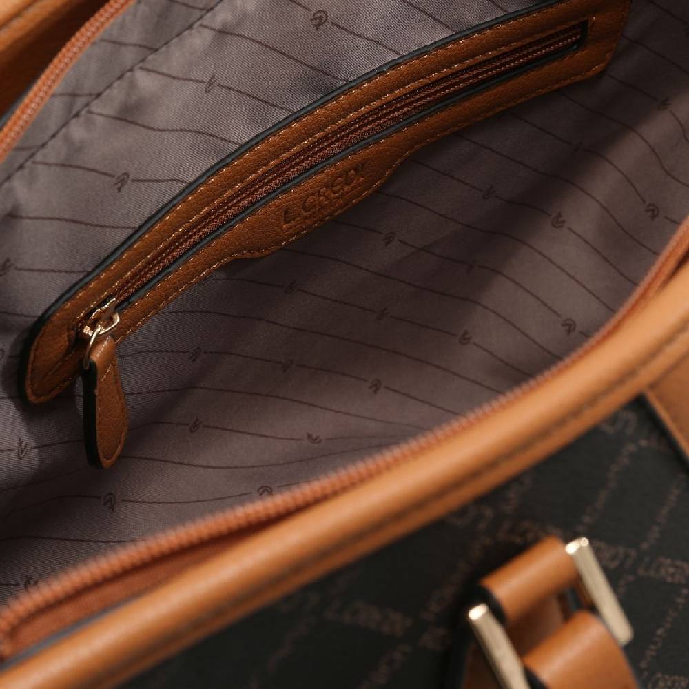 L. Credi Filiberta Shopper Braun