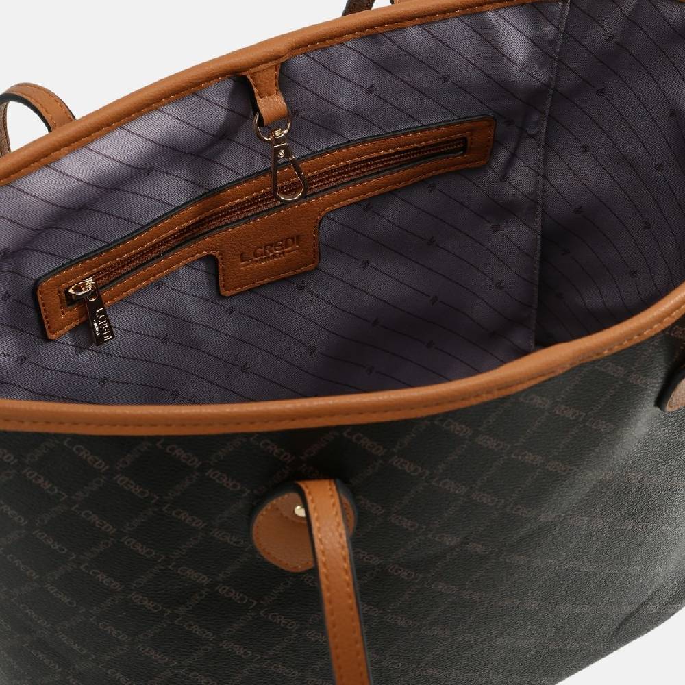 L. Credi Filiberta Shopper Braun