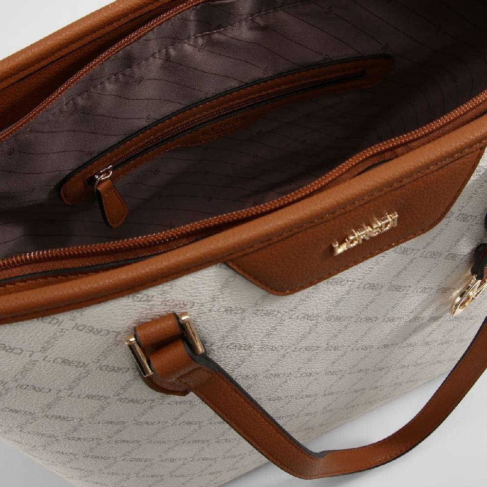 L. Credi Filiberta Shopper Weiss