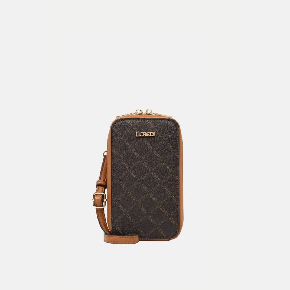 L. Credi Filiberta Umhängetasche braun