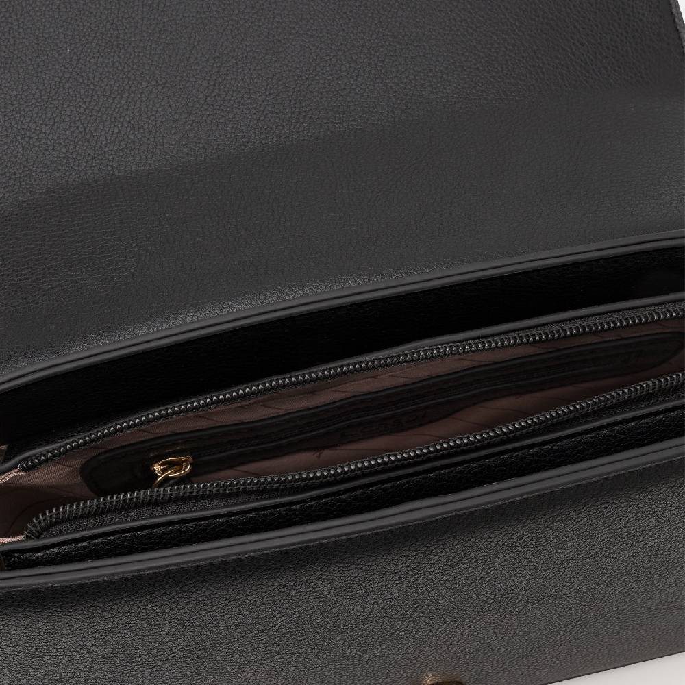 L. Credi Filiberta Umhängetasche Schwarz