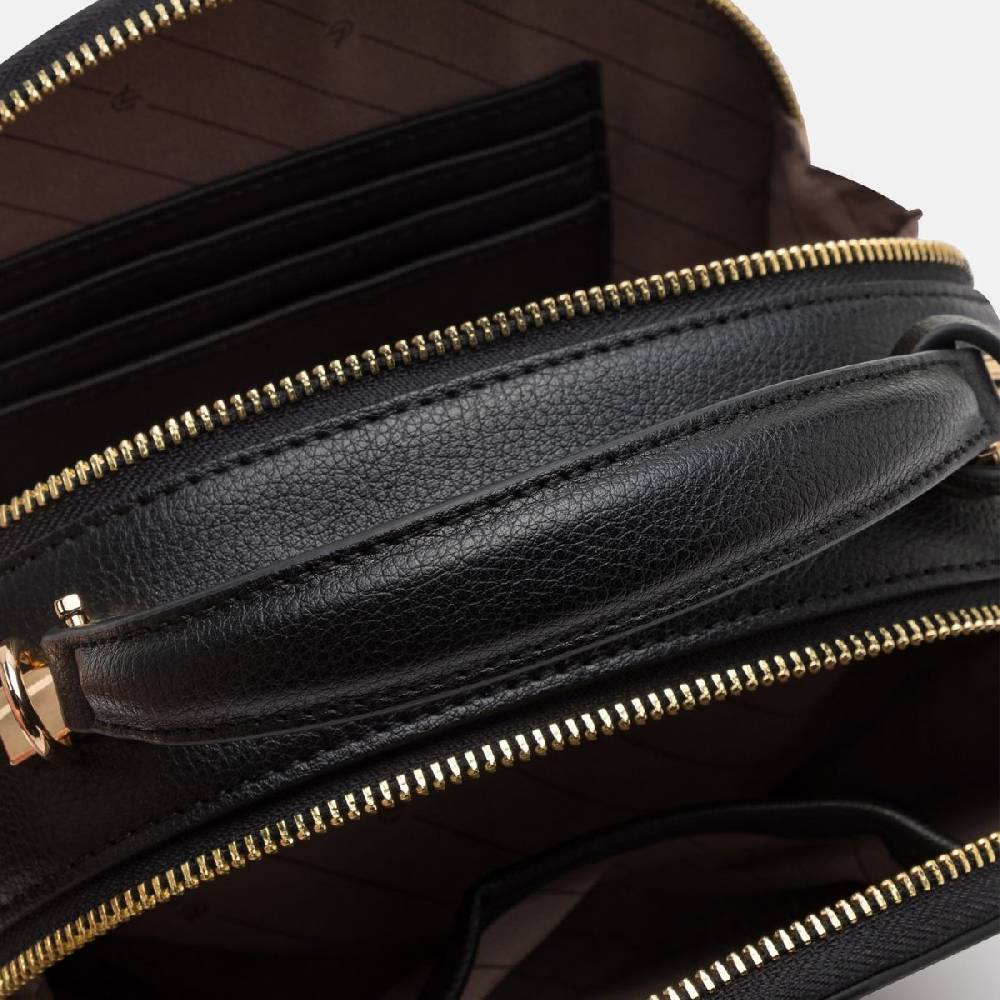 L. Credi Filiberta Umhängetasche Schwarz