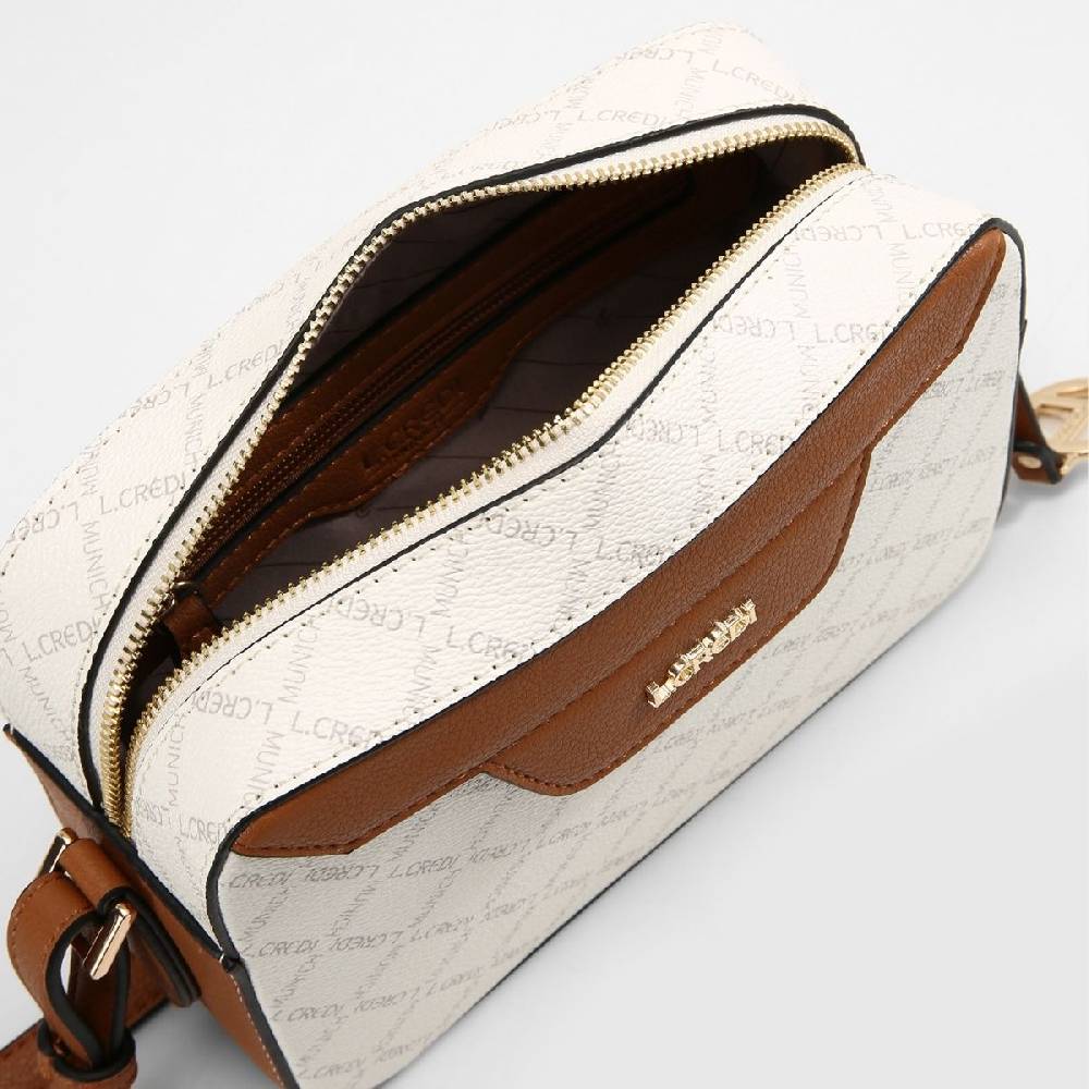 L. Credi Filiberta Umhängetasche Weiss