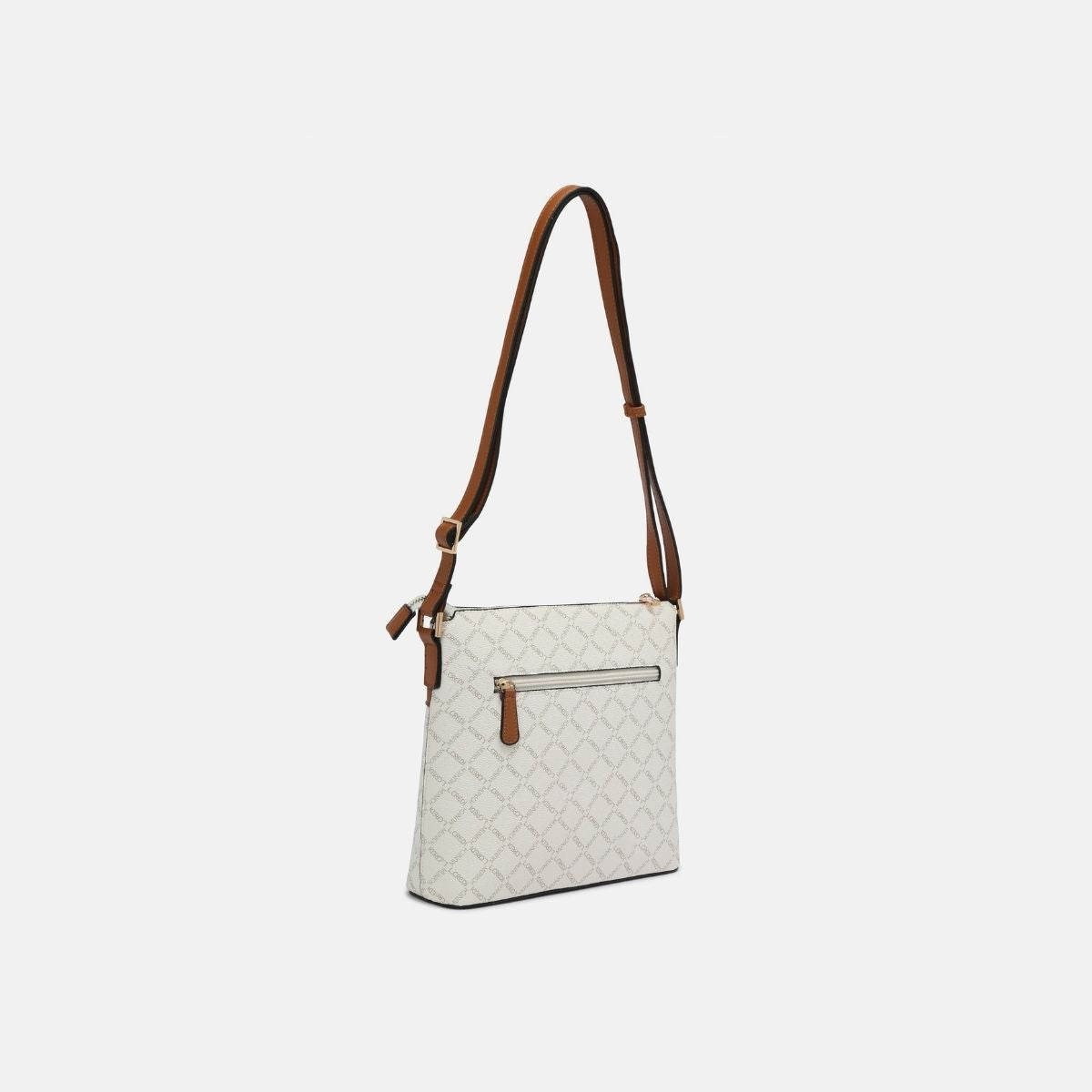 L. Credi Filiberta Umhängetasche Weiss