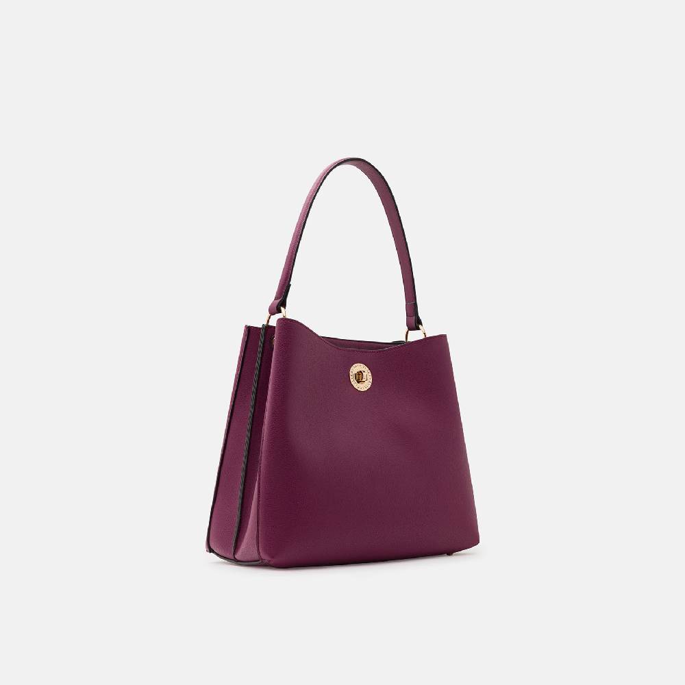 L. Credi Filippa Hobo Plum