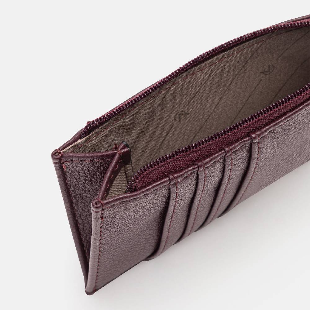 L. Credi Filippa Kartenetui Dark Plum